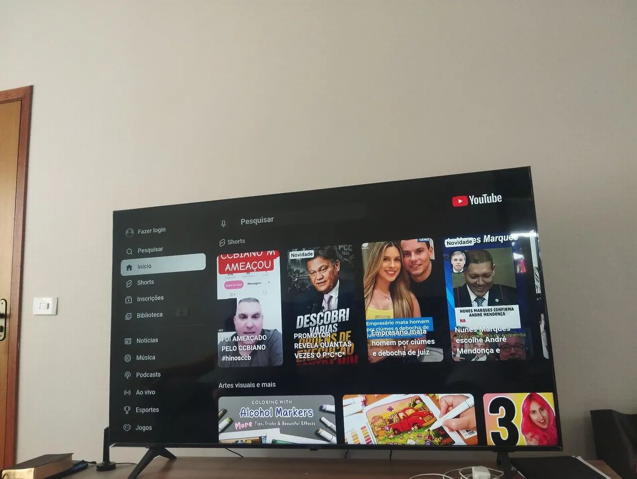 TV LG 65° 4k