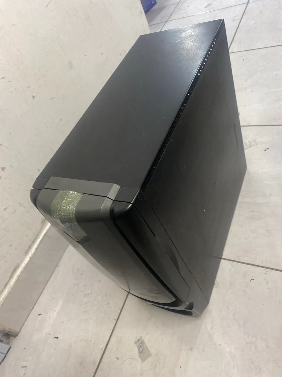 GABINETE BLACK COM FONTE DE 200W - Foto 2