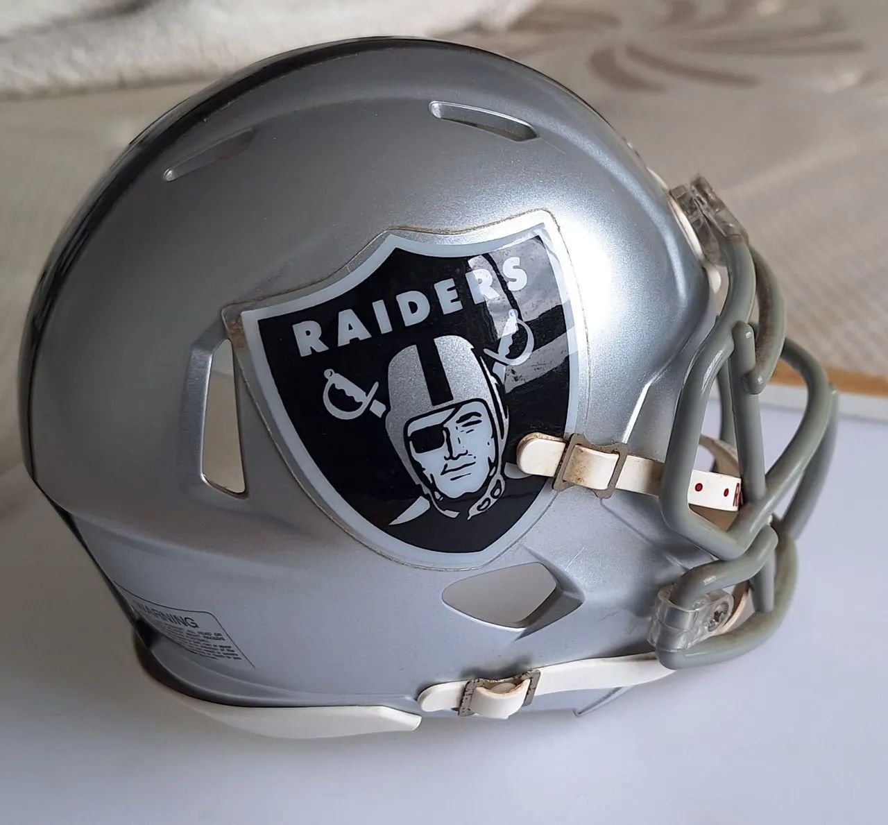 Mini capacete NFL Raiders  - Foto 5