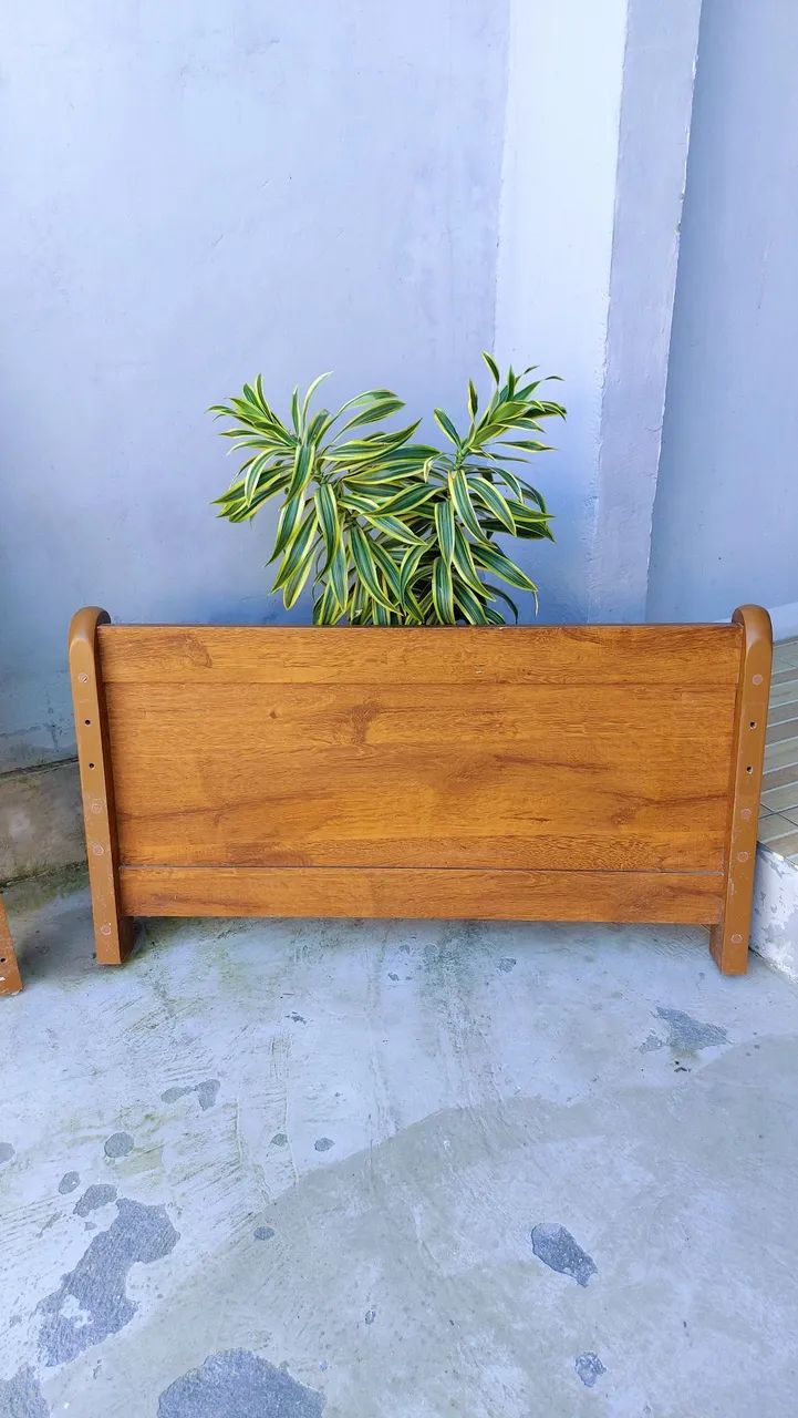 Cama de solteiro em perfeito estado com colchão  de brinde  - Foto 4