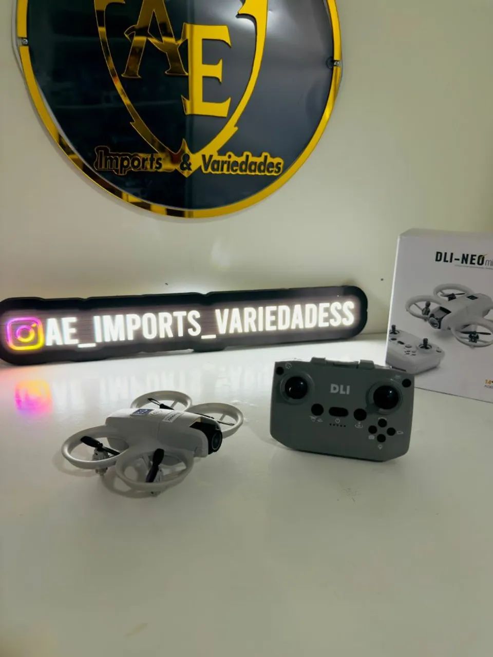 Drone DLInCom Câmera e 2 baterias  - Foto 4
