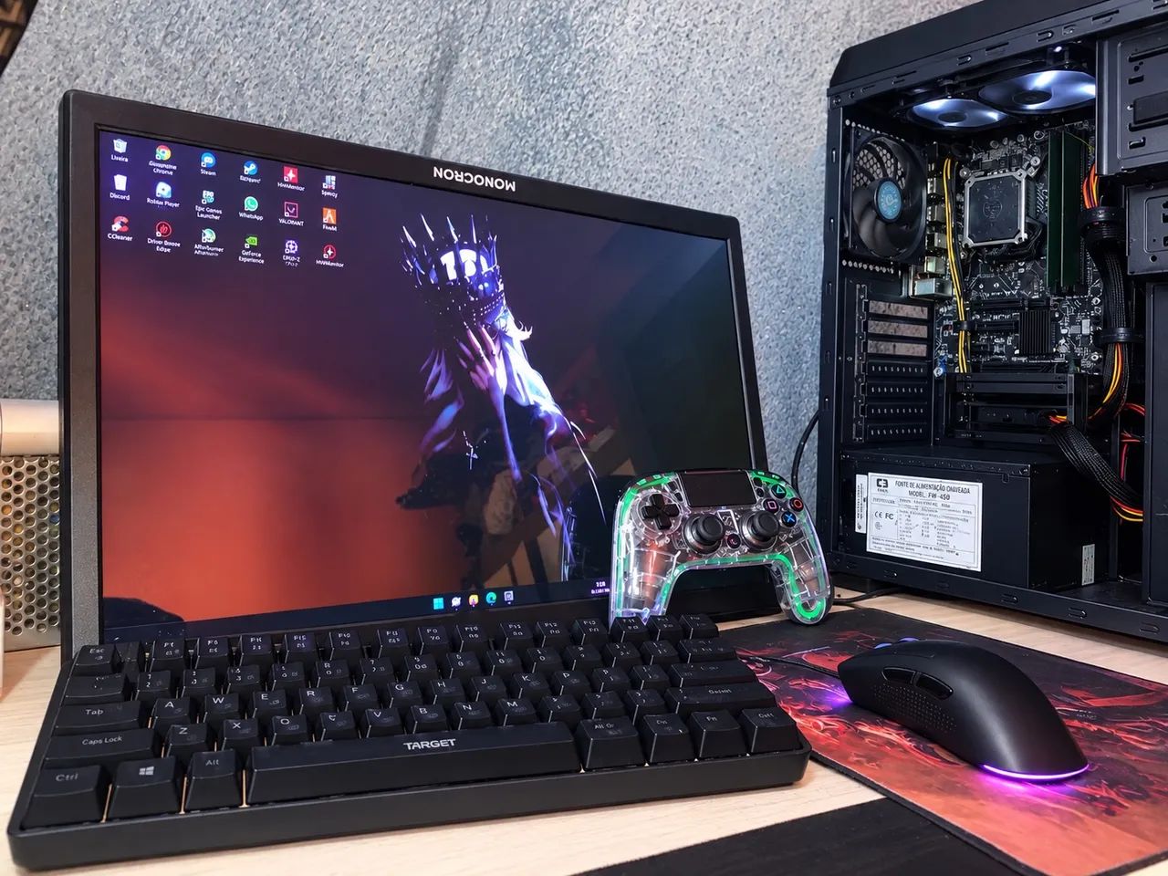 Pc completo troco em ps4 ou Xbox one series s - Foto 3
