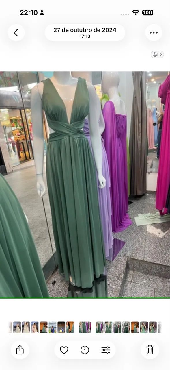 Vestido verde  - Foto 4
