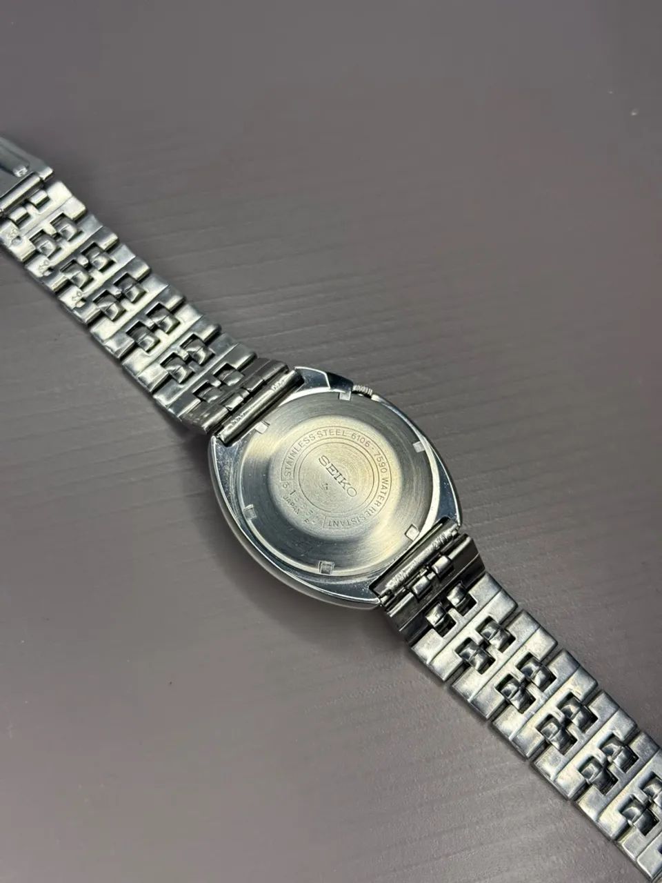 Relógio Seiko 5 Actus SS Ref. 6106-7590 - Foto 5