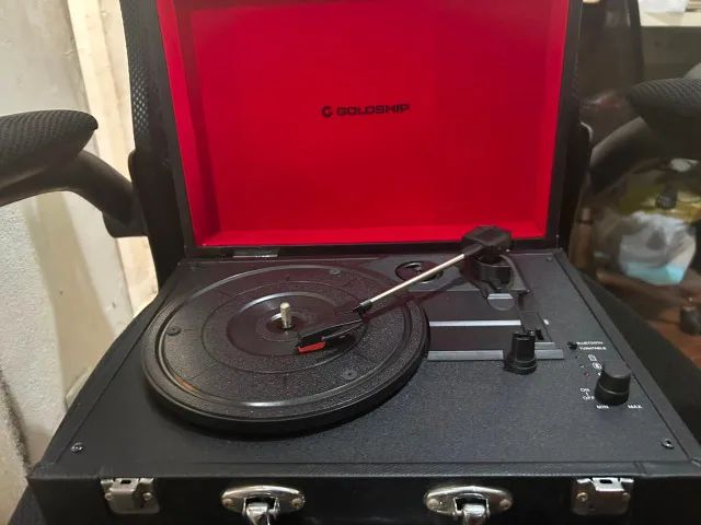 Toca Discos Vinil Bluetooth