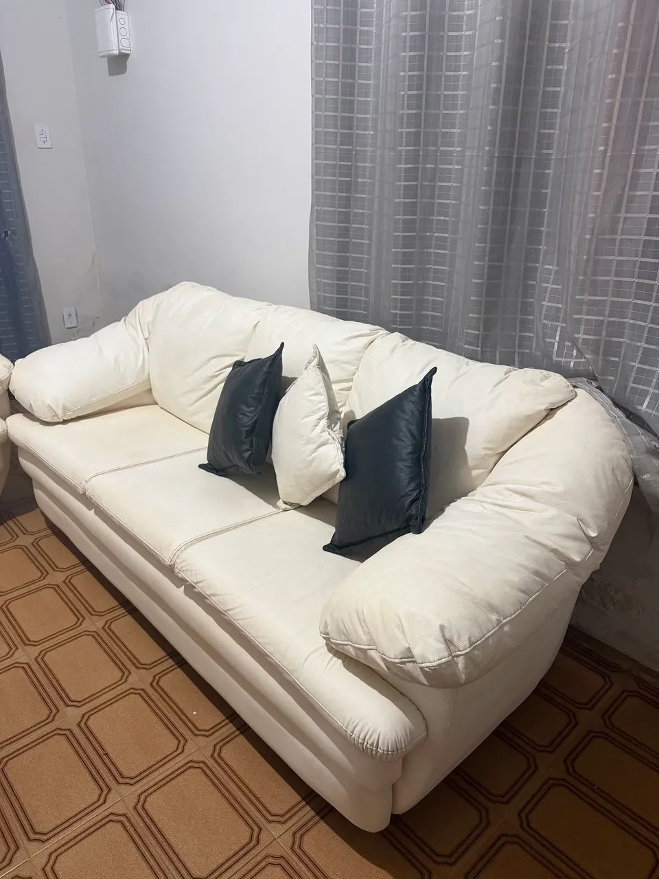 Sofá de couro 