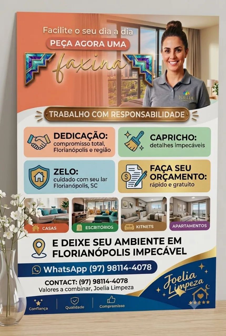 Fasso diárias e faxinas  - Foto 2