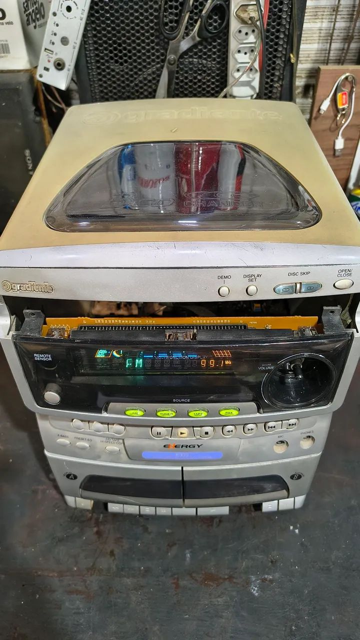 Gradiente E 600, funcionando P/ retirada de peças - Foto 4