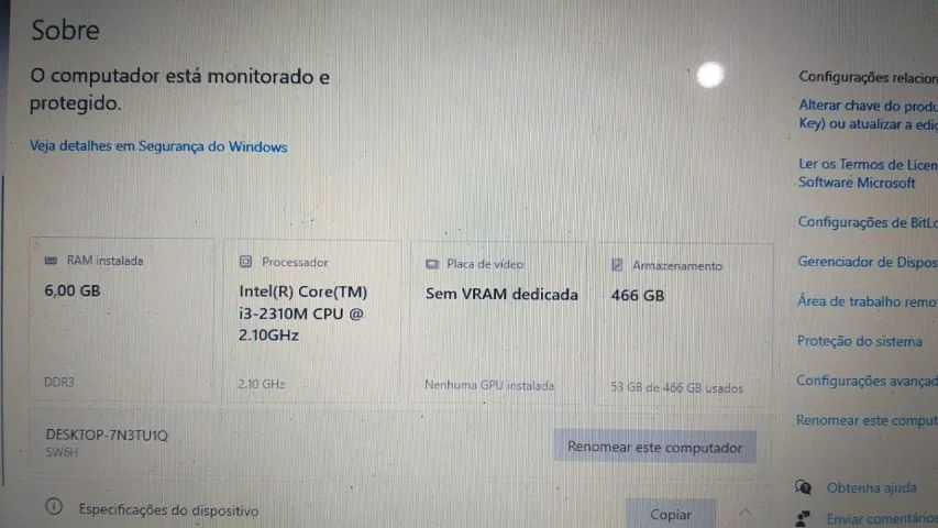Notebook I3-2310M - 6GB RAM - HD 500GB - Foto 2