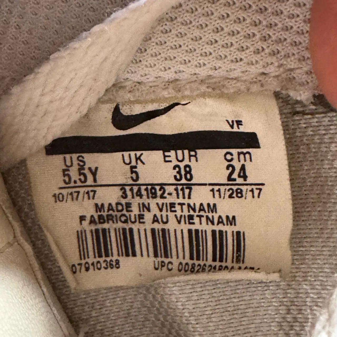 tênis nike air force original branco - Foto 4