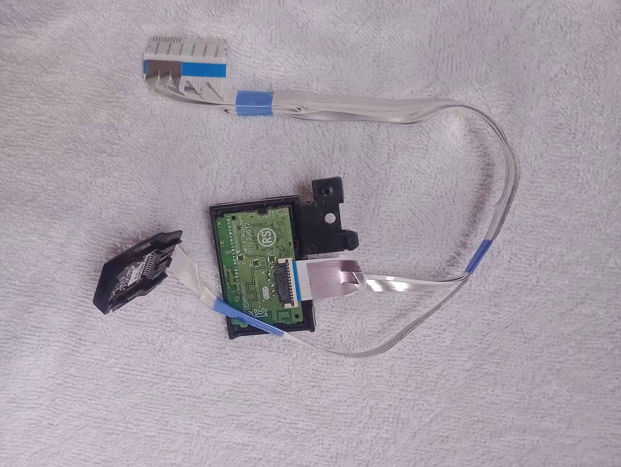 Placa do wi-fi e sensor do controle da tv LG 55tu801c0sa - Foto 2
