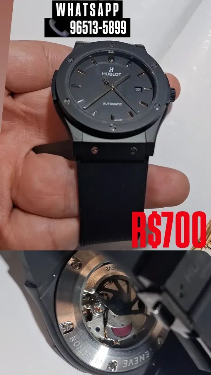 Relógio HUBLOT VENDOME AUTOMÁTICO  - ENTREGAMOS  - Foto 3