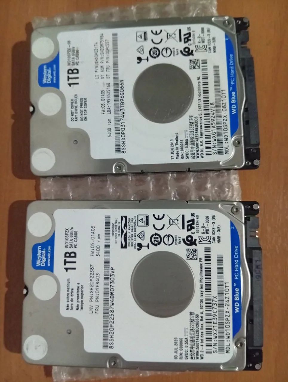 2 HD de 1 terá notbook