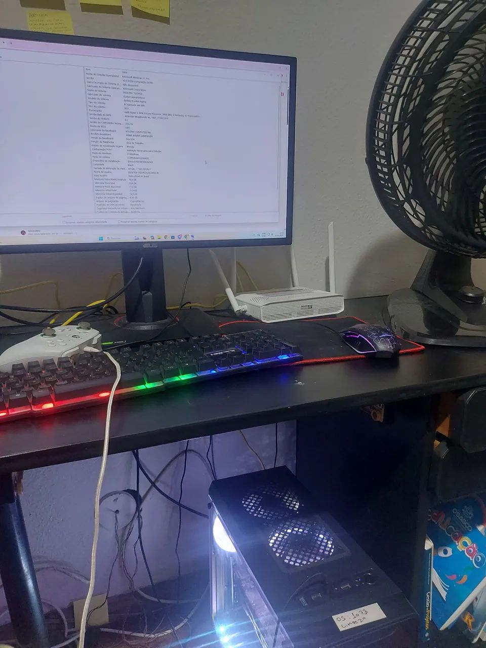 PC GAMER ÓTIMO DESEMPENHO RYZEN+AMD 8GB VRAM - Foto 2