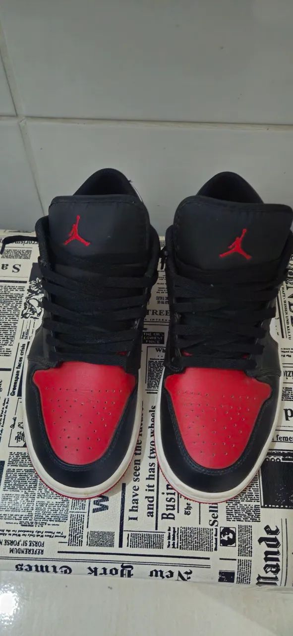 Tenis air jordan low bred toe - Foto 5
