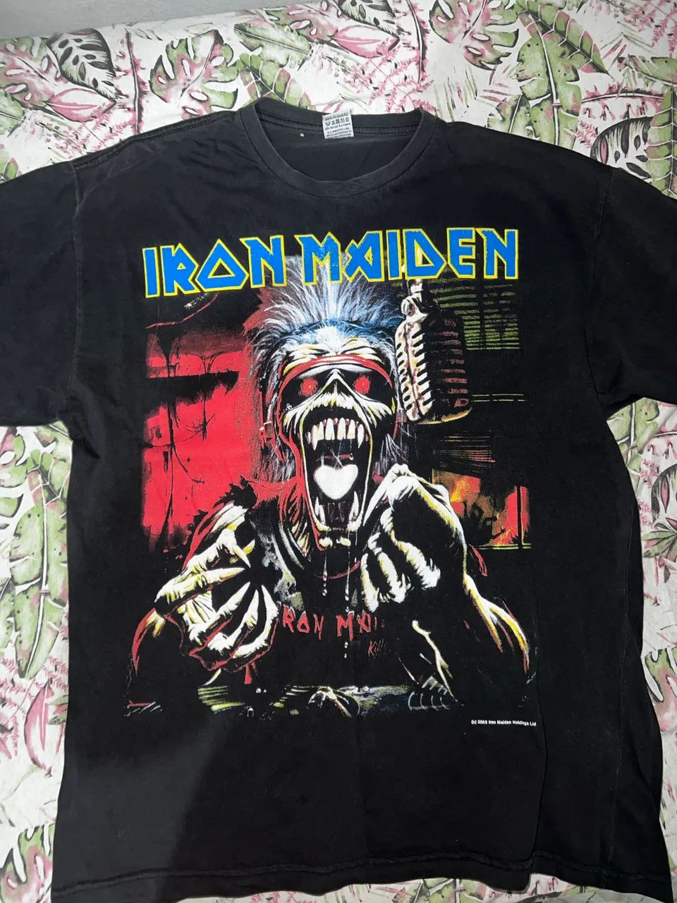 Camisa da banda Iron Maiden