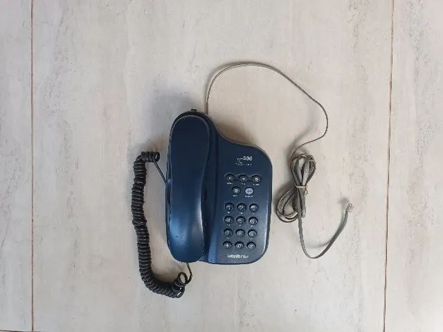 Vintage Telefone fixo Intelbras TC 500