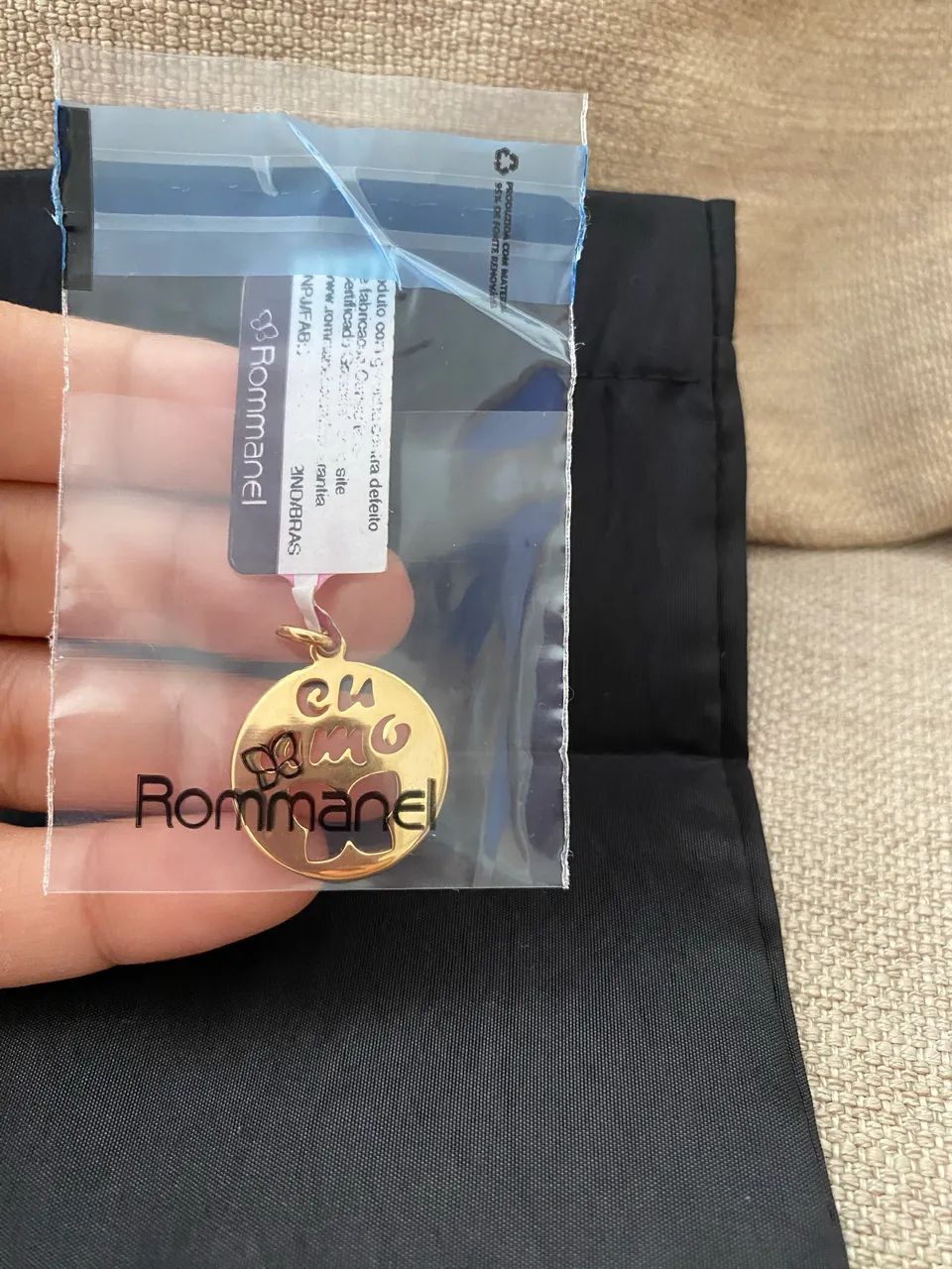 Pingente Rommanel ?Eu amo Rommanel?  - Foto 4
