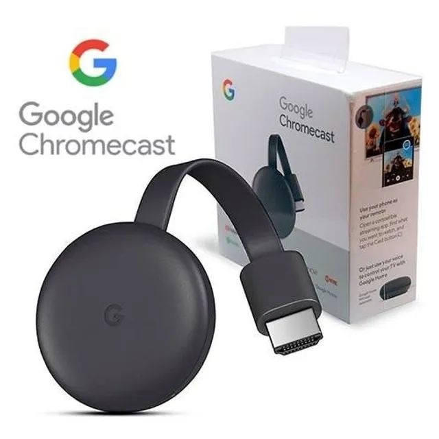 Chromecast 3 (Original Google - Lacrado)