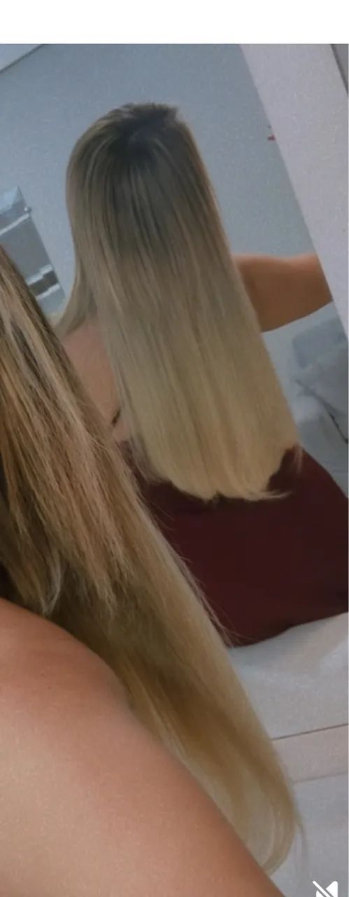 Mega Hair loiro Premium