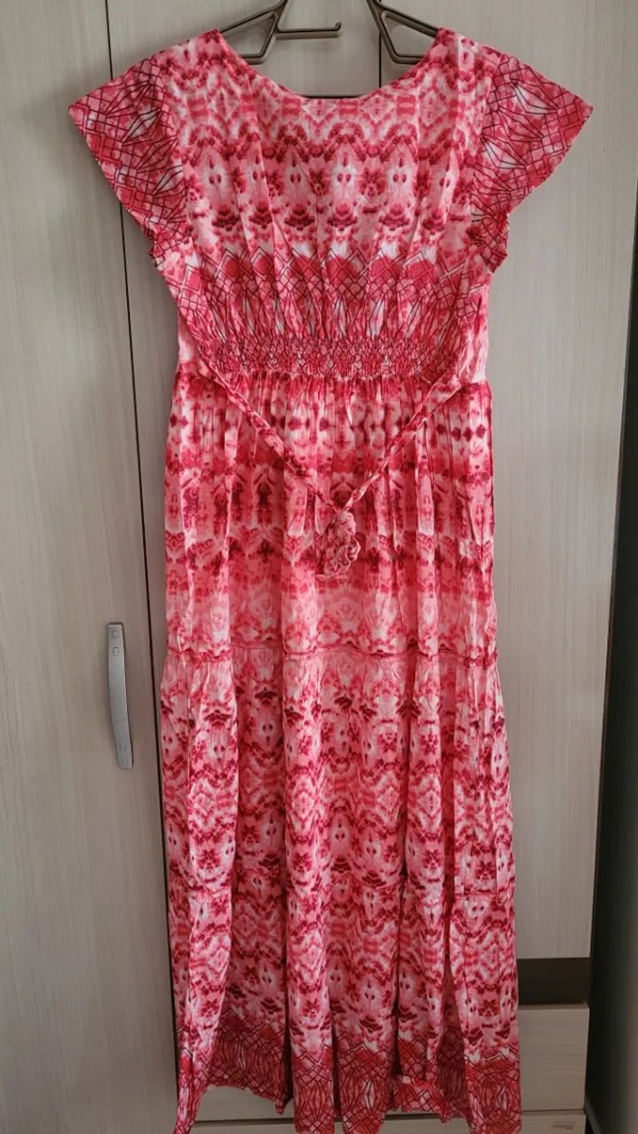 Vestido comprido Neha tamanho GG - Foto 3