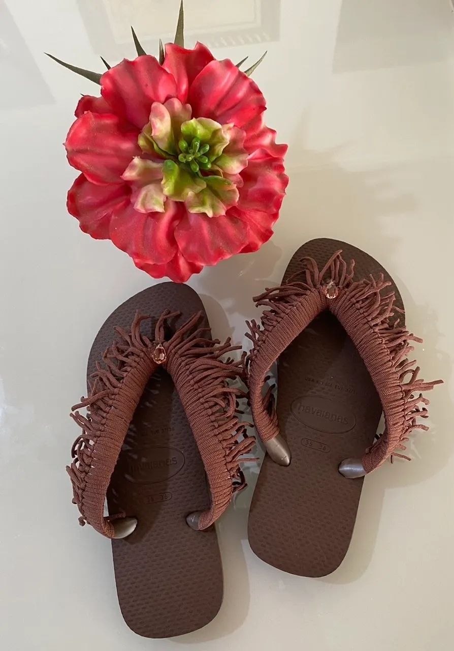 Havaianas customizadas  - Foto 3