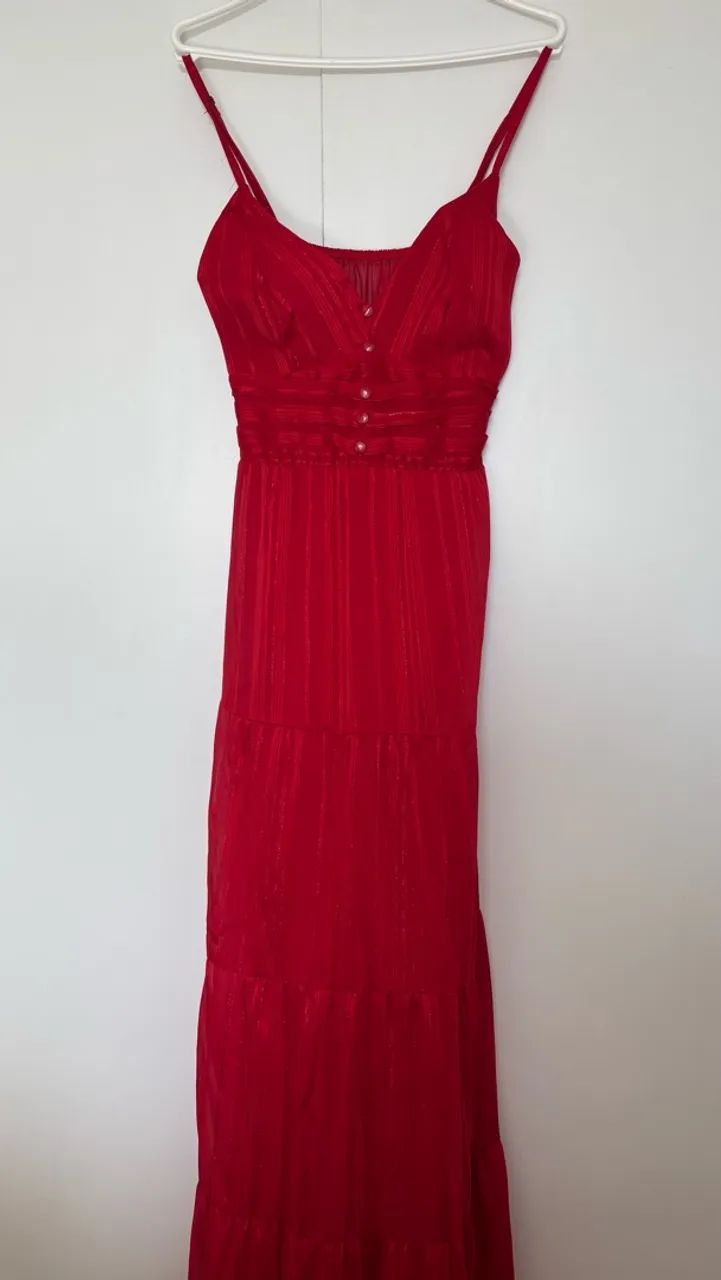 Vestido VERMELHO festa