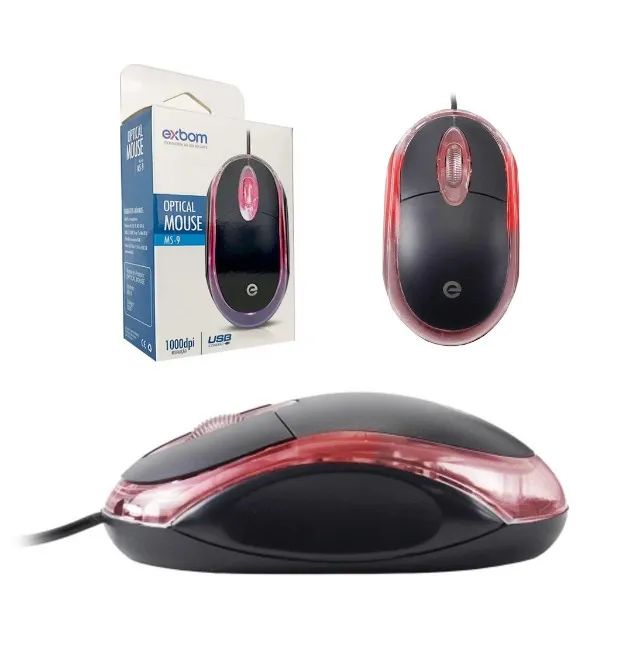 Mouse Usb Exbom Ms-9 - Foto 4