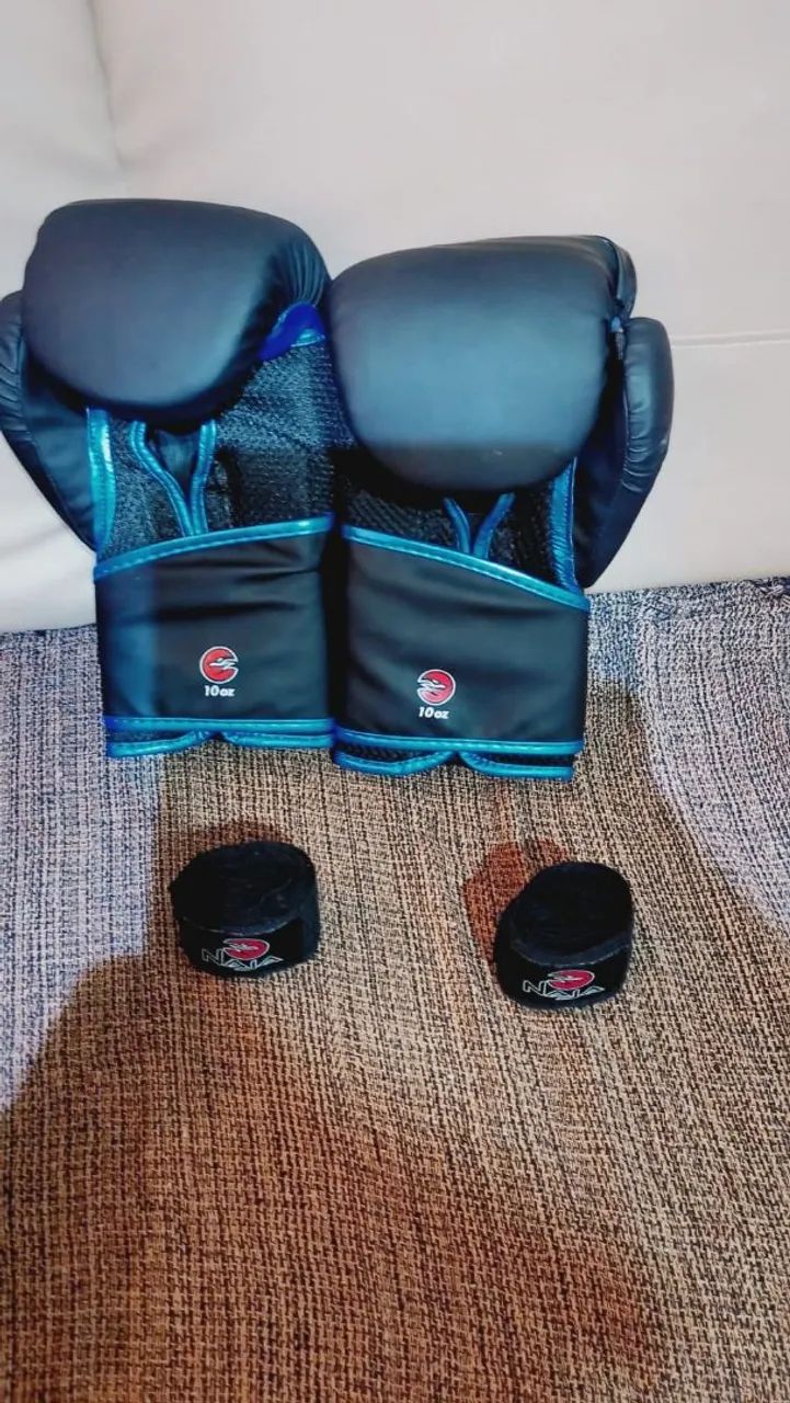 Luvas de boxe e muay thai naja 10 oz - Foto 2