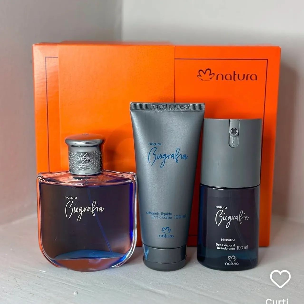 Kit Biografia clássico masculino 