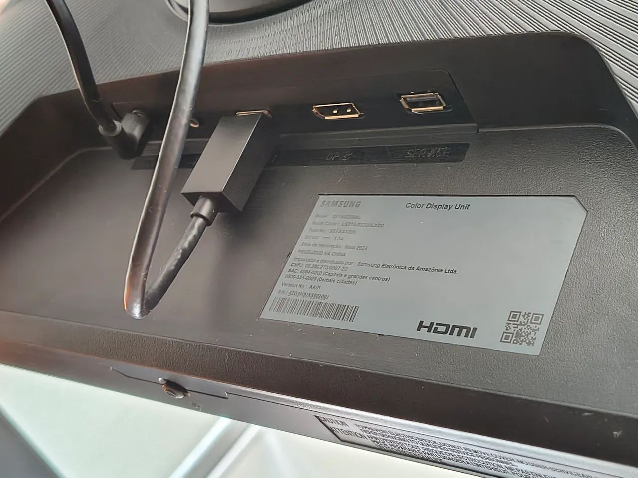 Monitor Samsung G32 27" FHD 165Hz | Envio OLX Pay | Aceito Cartão | Entrega Grátis em mcz - Foto 5