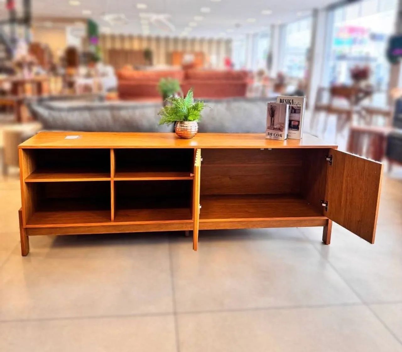 Rack Bancada Holanda Permobili 100% MDF, para TVs até 70 Polegadas - Entrega Imediata; - Foto 3