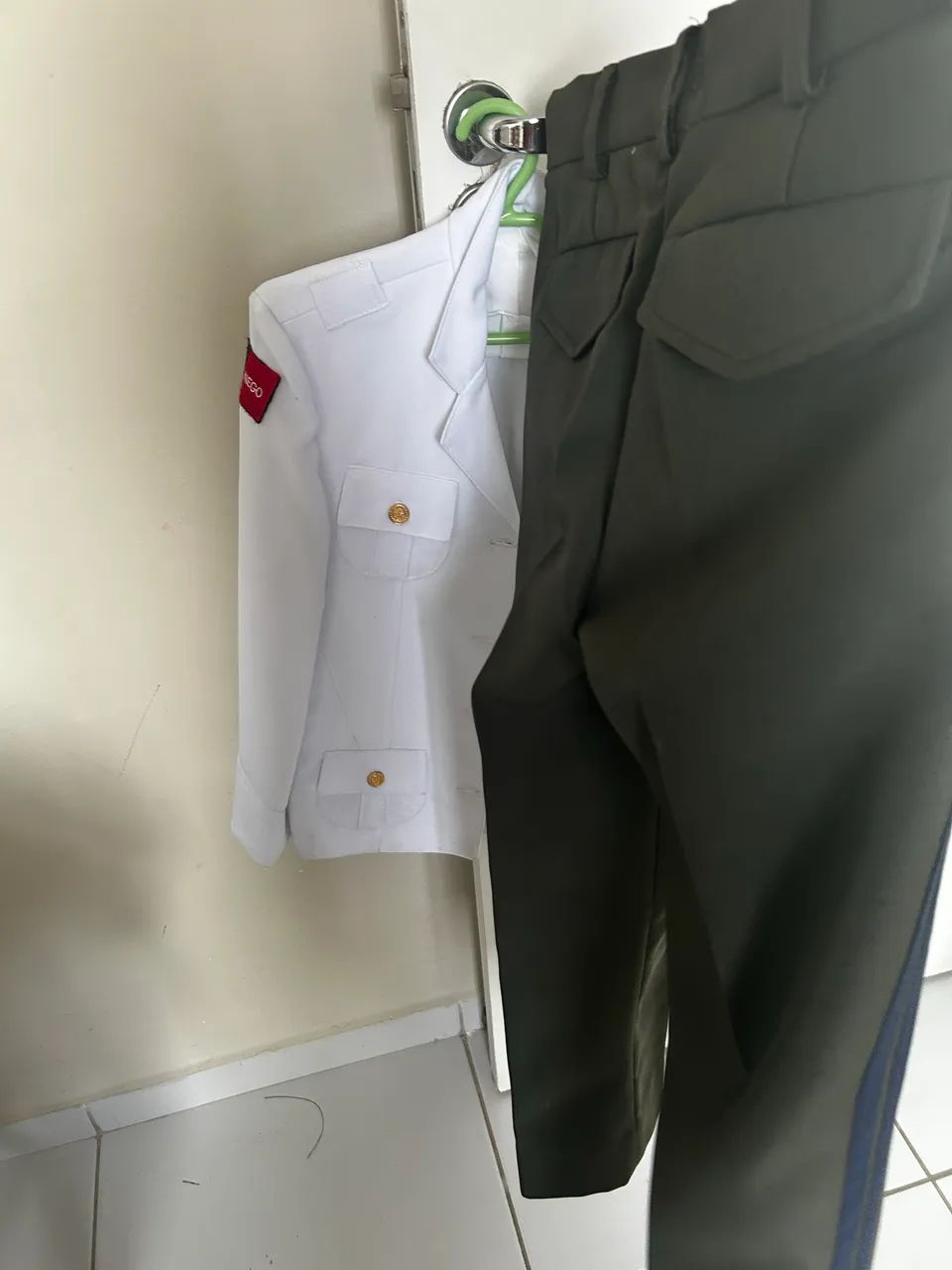 Roupa Infantil para pajem casamento militar  - Foto 3