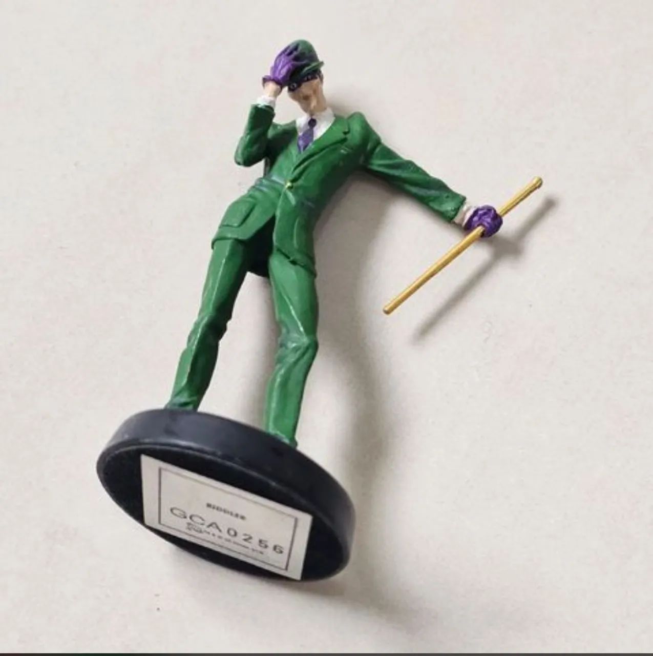 Miniatura Charada (Riddler) DC Super Hero collection da eaglemoss - Foto 2