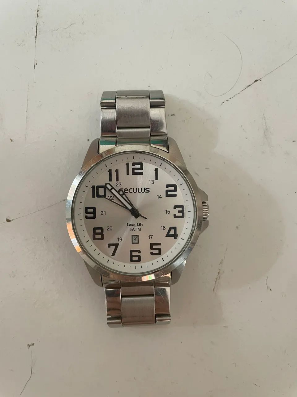 Relógio Seculus Long Life Masculino - Ref. 20807G0SVNA1 