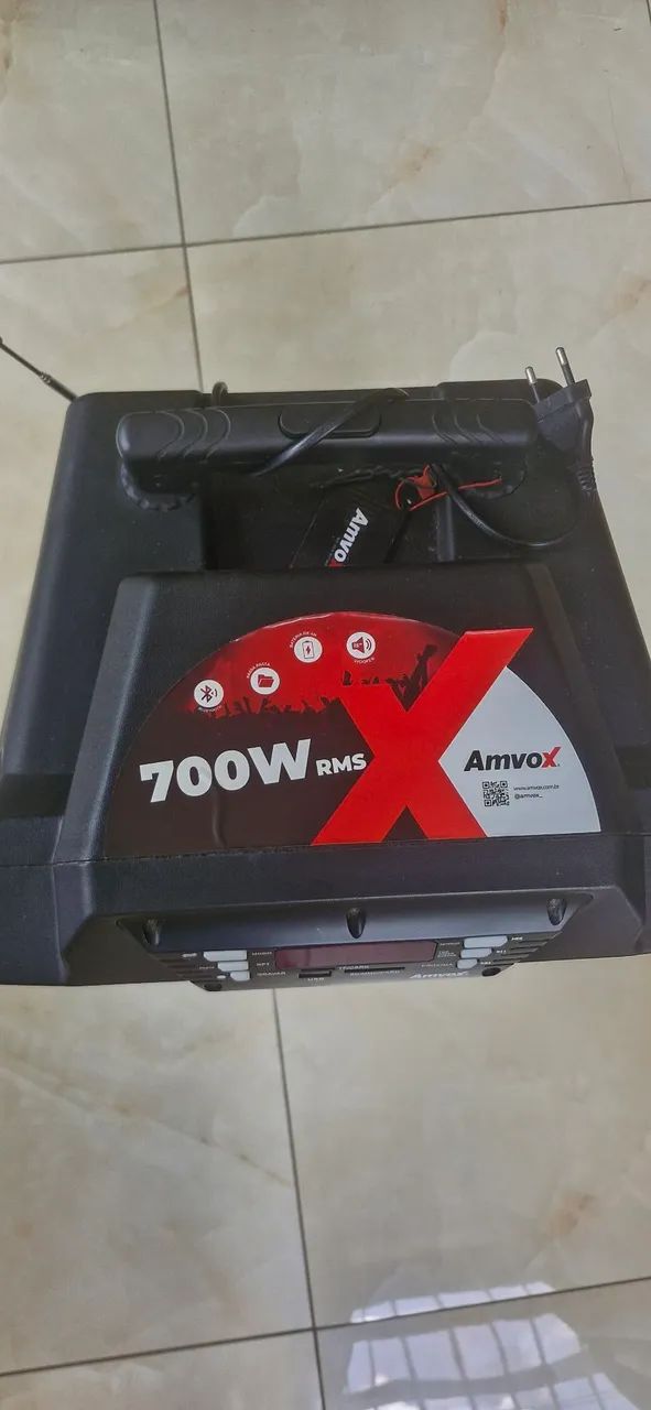 ? CAIXA DE SOM ACA 700 PANCADÃO - FUNCIONANDO PERFEITAMENTE - Foto 3