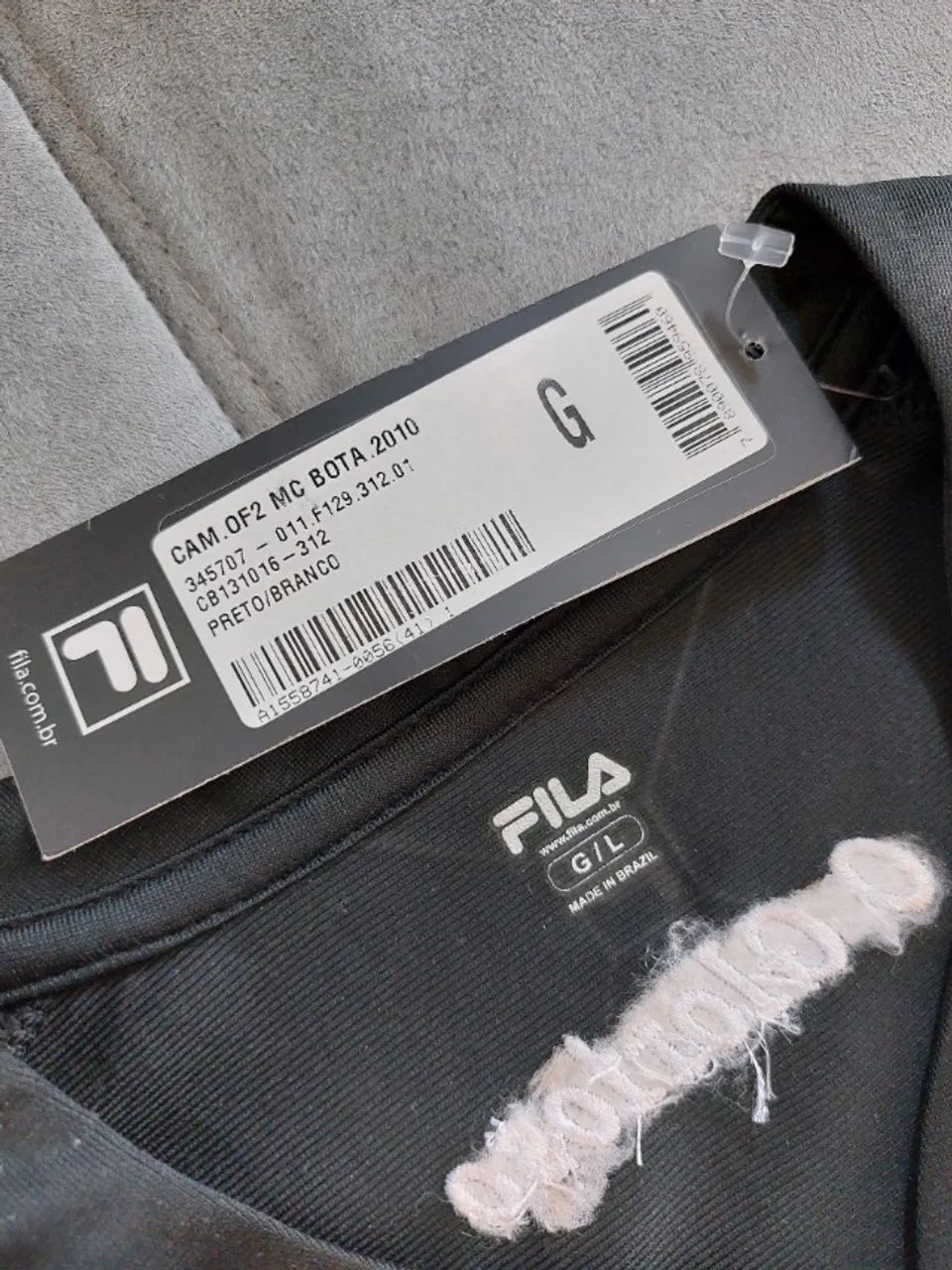 Camisa do Botafogo Fila com etiqueta - Foto 4