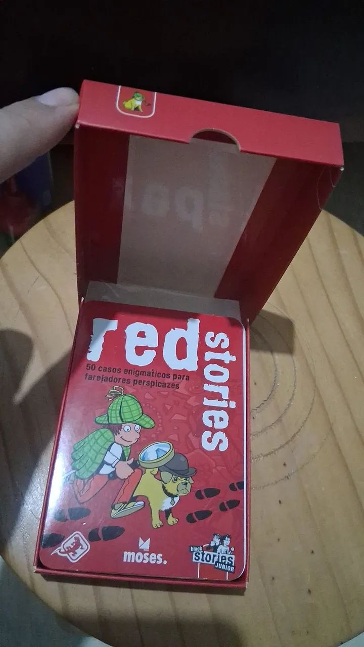 Jogo dectabuleiro /jogo de cartas red stories  - Foto 2