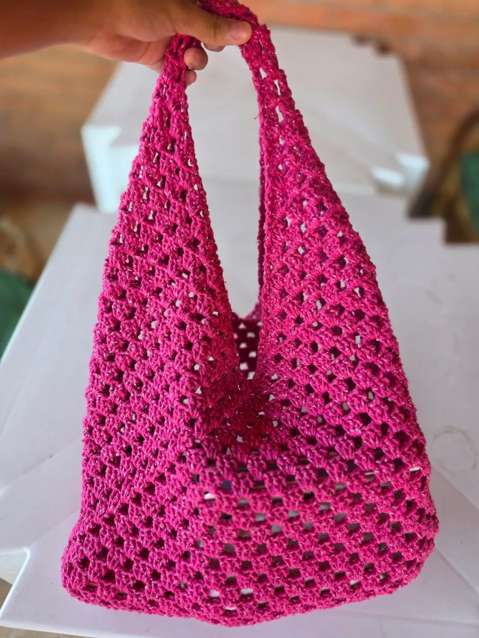 Bolsa de croché  - Foto 4