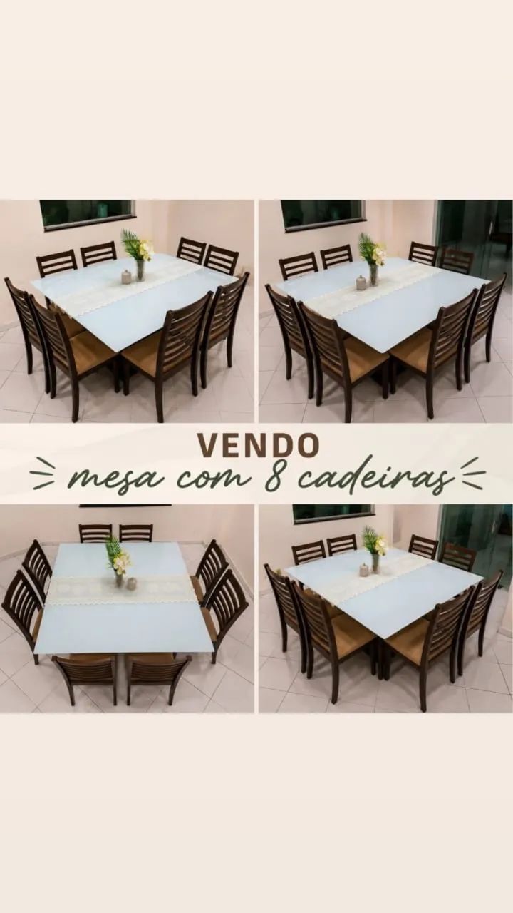 Mesa nova impecável  - Foto 2