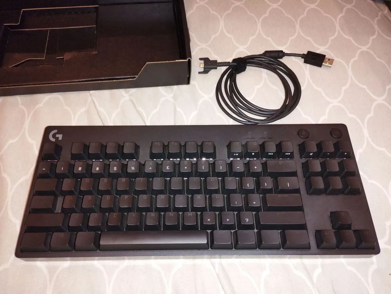 Logitech G PRO TKL GX Blue Clicky - Completo | Excelente Estado