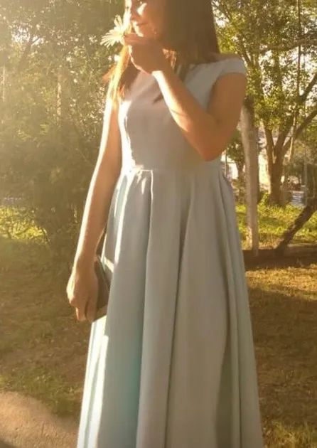 vestido azul para eventos  - Foto 4