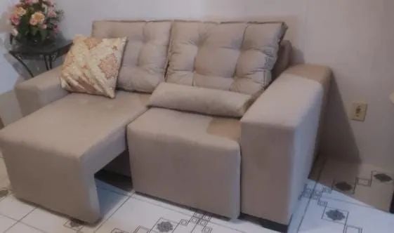 Sofá Retrátil e reclinável, conjunto de sofá  - Foto 2