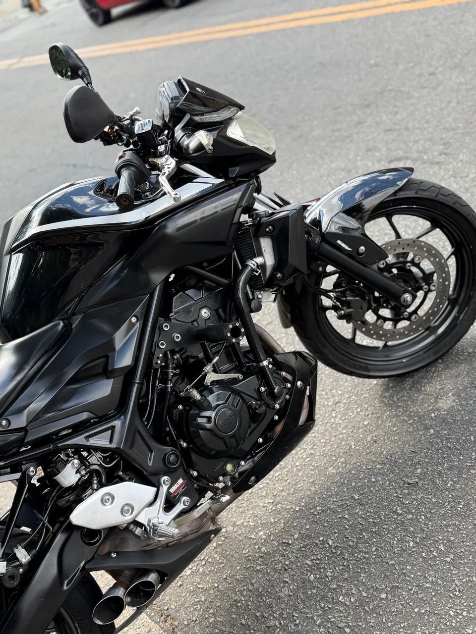 Yamaha MT-03 ano 2020 freios ABS linda