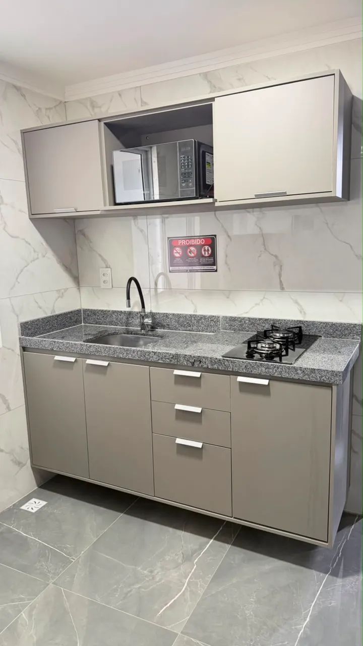 Apartamento Mobiliado com 2 quartos no Catolé - Minimo um ano - area de lazer  - Foto 3