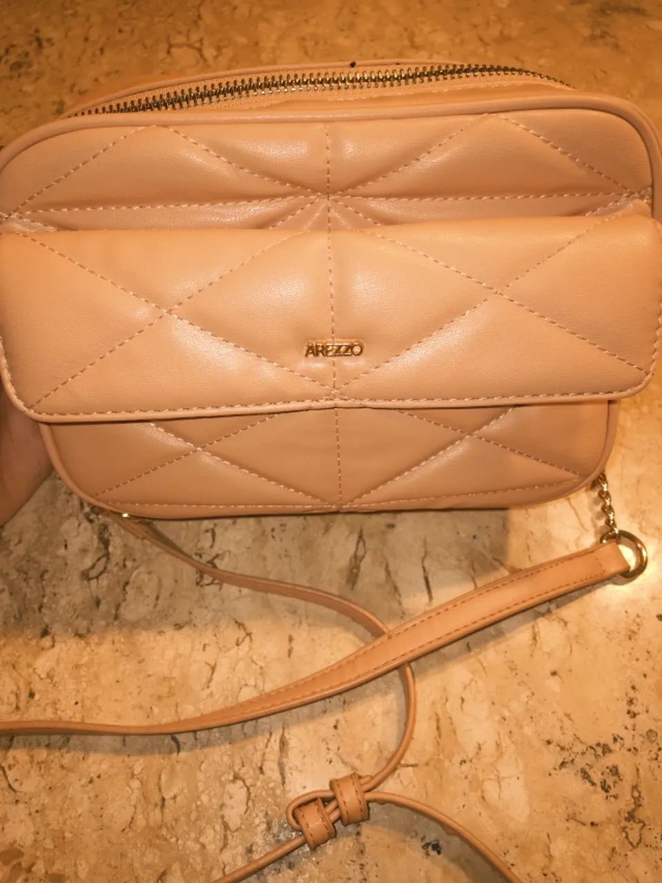 Bolsa Arezzo Original Bege Matelassê | Excelente Estado