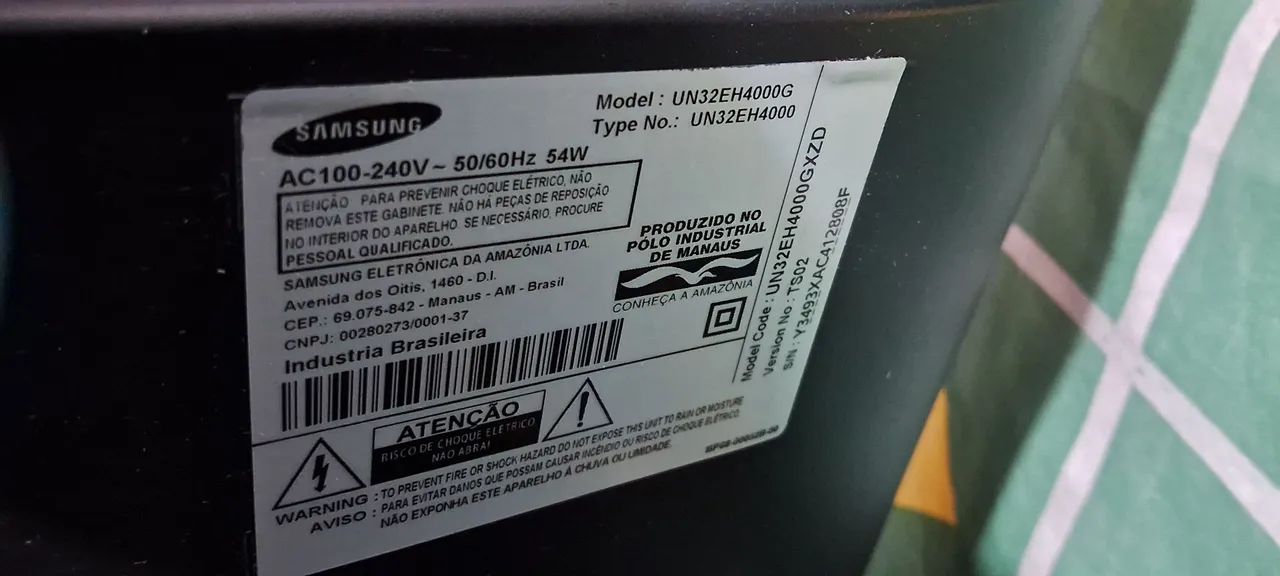 Tv samsung UN32EH4000G 