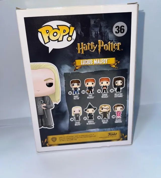 Funko Pop Harry Potter Lucius Malfoy #36 Original com Caixa - Foto 3