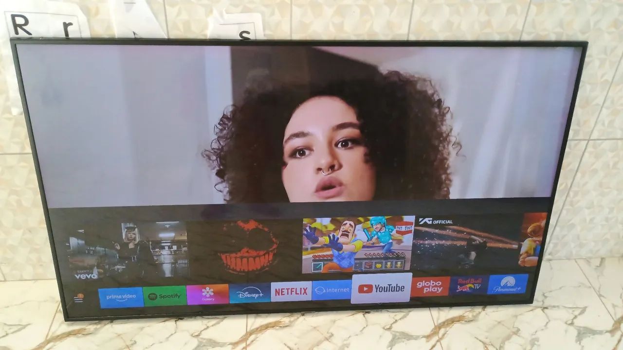 Tv Samsung 65 polegadas smart 4k completa 