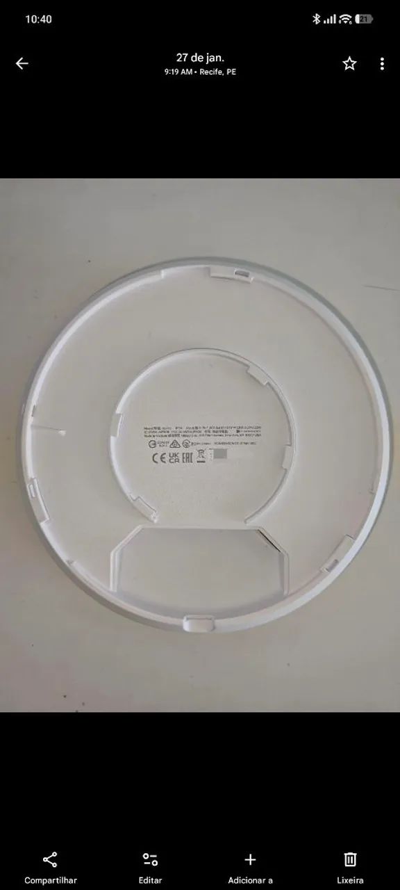 AP Unifi U6 Pro + Injetor Poe Plus - Foto 2